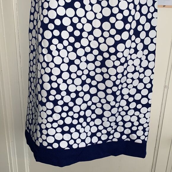 NWT Amanda Lane navy & white shift dress - Picture 3 of 9